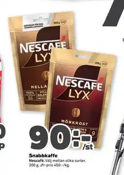 Stora Coop Snabbkaffe erbjuda