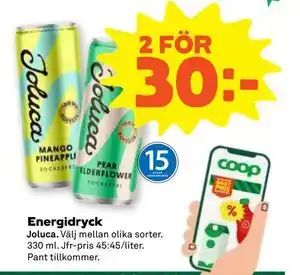 Stora Coop Energidryck erbjuda