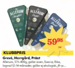 Hemköp Greve, Herrgård, Präst erbjuda