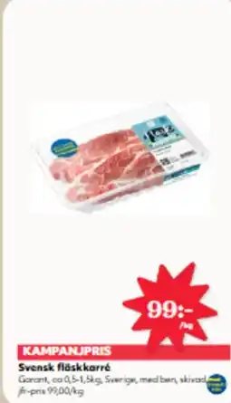 Hemköp Svensk fläskkarré erbjuda