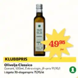 Hemköp Olivolja Classico erbjuda