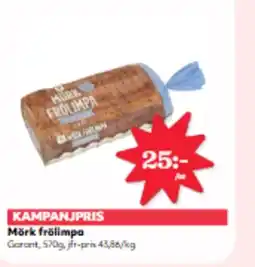 Hemköp Mörk frölimpa erbjuda