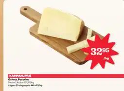 Hemköp Getost, Pecorino erbjuda