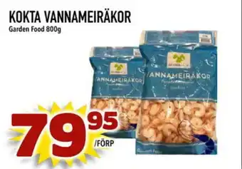 Kokta vannameiräkor