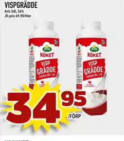 Prisma Mat Vispgrädde erbjuda