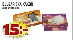 Prisma Mat Bulgariska kakor erbjuda