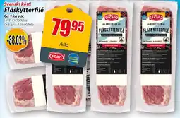Extra Mjällby Stormarknad Svenskt kött! Fläskytterfilé Ca vac erbjuda