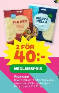 Stora Coop Riven Ost erbjuda