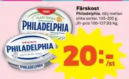 Stora Coop PHILADELPHIA erbjuda