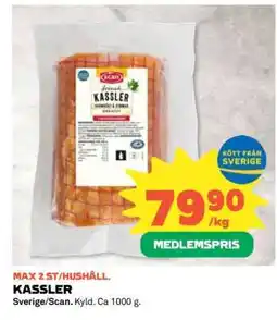 Coop KASSLER erbjuda