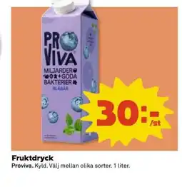 Coop FRUKTDRYCK erbjuda
