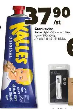 Coop Stor kaviar erbjuda
