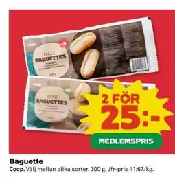 Coop Baguette erbjuda