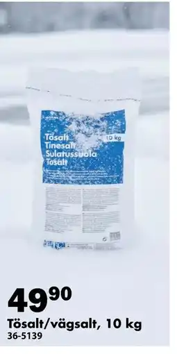 Biltema Tösalt/vägsalt, 10 kg erbjuda