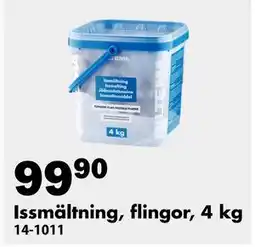 Biltema Issmältning, flingor, 4 kg erbjuda