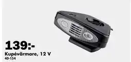 Biltema Kupévärmare, 12 V erbjuda