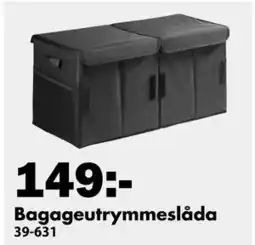 Biltema Bagageutrymmeslåda erbjuda