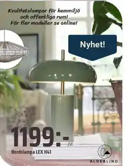 Office Depot Bordslampa LEX H41 erbjuda