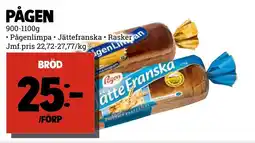 MatArket PÅGEN Bröd erbjuda