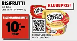 MatArket RISIFRUTTI Risi/mannafrutti erbjuda