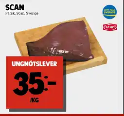 MatArket SCAN Ungnötslever erbjuda