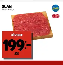 MatArket SCAN Lövbiff erbjuda