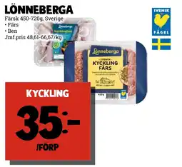 MatArket LÖNNEBERGA Kyckling erbjuda