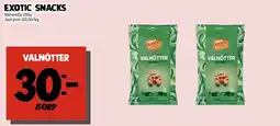 MatArket EXOTIC SNACKS Valnötter erbjuda