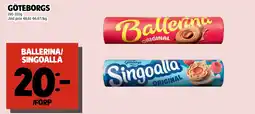 MatArket GÖTEBORGS Ballerina/ singoalla erbjuda