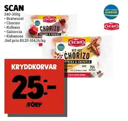 MatArket SCAN Kryddkorvar erbjuda