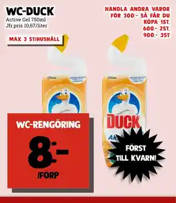 MatArket WC-DUCK WC-rengöring erbjuda