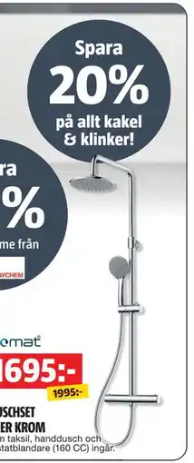 Bauhaus Spara 20% på allt kakel & klinker! erbjuda