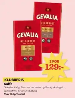 Hemköp GEVALIA Kaffe erbjuda
