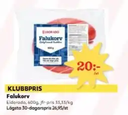 Hemköp ELDORADO Falukorv erbjuda