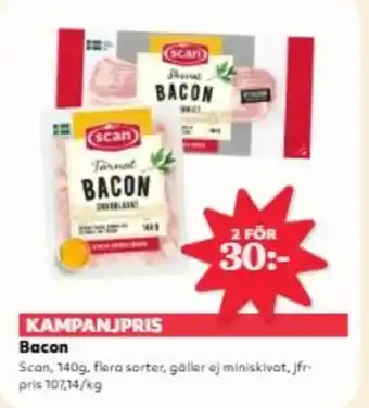 Hemköp Scan Bacon erbjuda