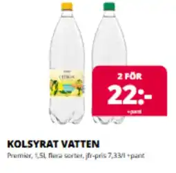 Tempo Premier Kolsyrat vatten erbjuda