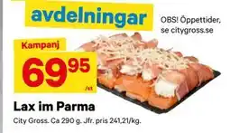 City Gross Lax im Parma erbjuda