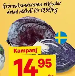 City Gross delad rödkål erbjuda
