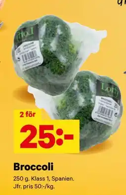 City Gross Broccoli erbjuda