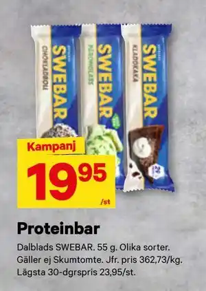 City Gross Proteinbar erbjuda