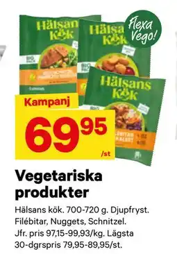City Gross Vegetariska produkter erbjuda
