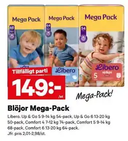 City Gross Blöjor Mega-Pack erbjuda