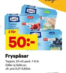 City Gross Fryspåsar erbjuda