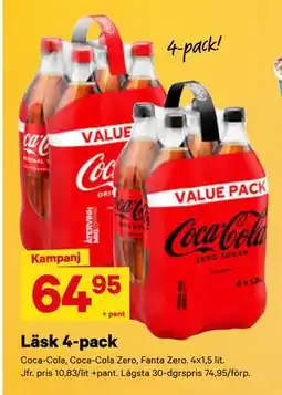 City Gross Läsk 4-pack erbjuda