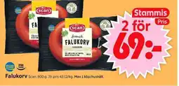 ICA Supermarket Scan Falukorv erbjuda