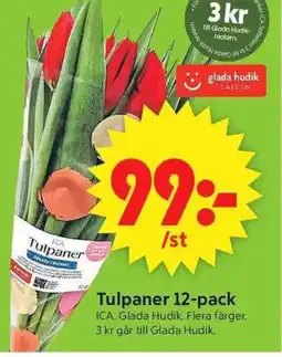 ICA Supermarket ICA Tulpaner 12-pack erbjuda
