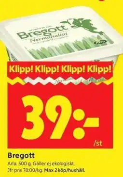 ICA Kvantum Arla Bregott erbjuda