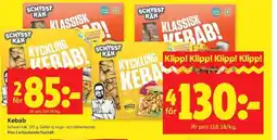 ICA Kvantum Schysst käk Kebab erbjuda