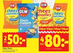 ICA Kvantum OLW Chips, Cheez erbjuda