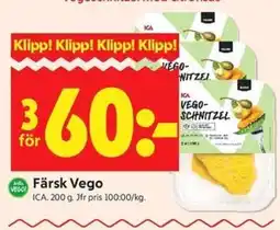 ICA Kvantum ICA Färsk Vego erbjuda